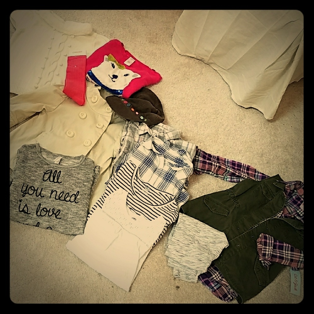 Lot of Girls size M 7/8 clothes Gymboree/old navy